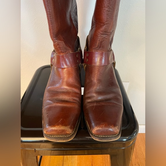 Dingo Leather Harness Boots - Picture 4 of 11